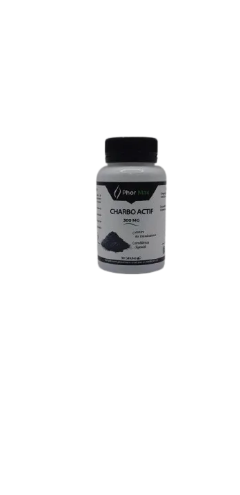 Phormax Charbon Actif 30 Gelules