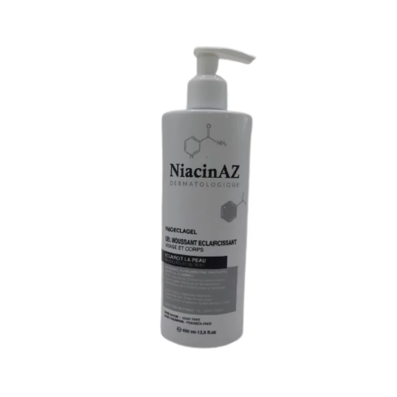 NiacinAZ Niacieclagel Gel Moussant Eclaircissant 400 ml