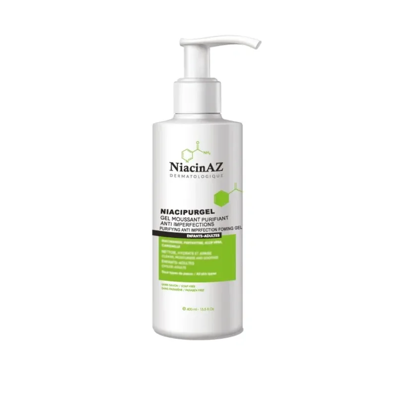 NiacinAZ Niacipurgel Gel Moussant Purifiant 400 ml