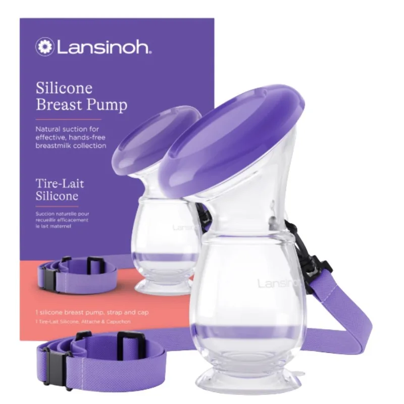 Lansinoh Tire-lait silicone / recueil lait