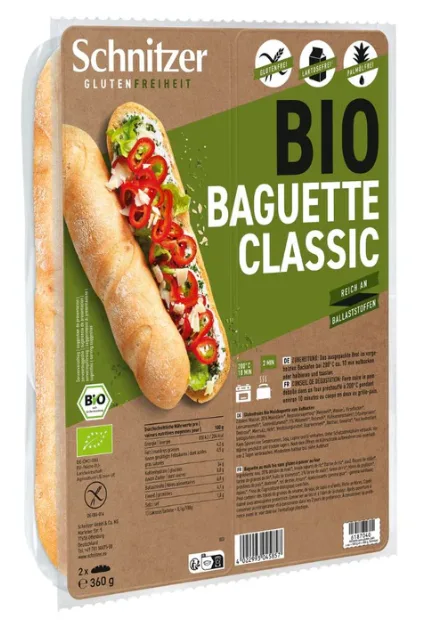 Schnitzer Baguette Classique Sg 360 g