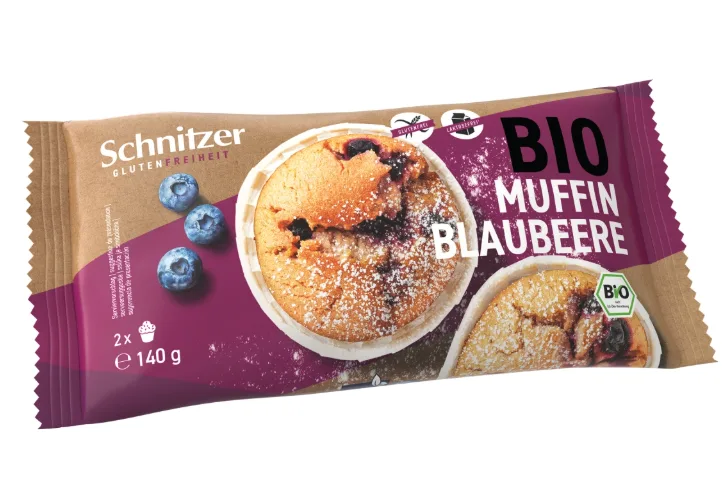 Schnitzer Muffins Myrtille Sg 140 g