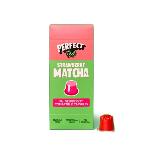Perfect Ted Capsules Matcha Fraise 10*5