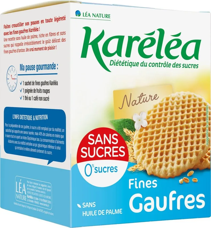 Karelea Fines Gaufres Ss 140 g