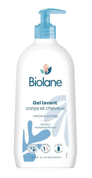 Biolane Gel Lavant Corps et Cheveux 350 ml