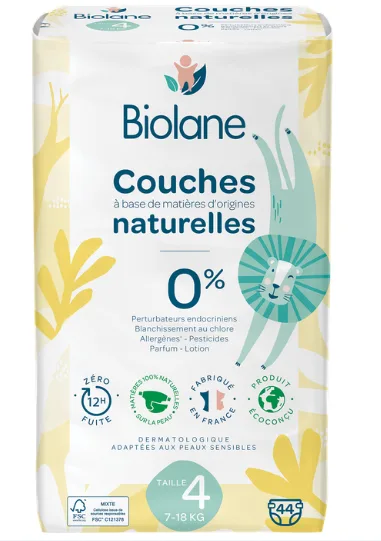 Biolane Couches écologiques - Taille 4