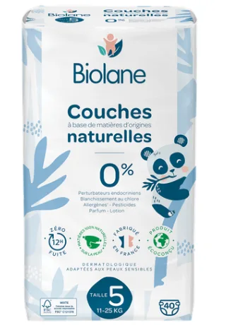 Biolane Couches écologiques - Taille 5