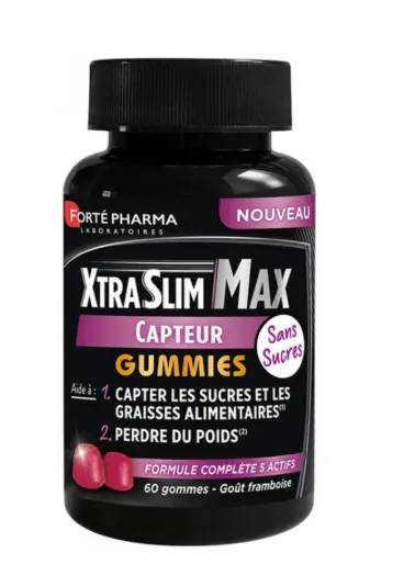 Forte Pharma XtraSlim Max Capteur 60 Gummies