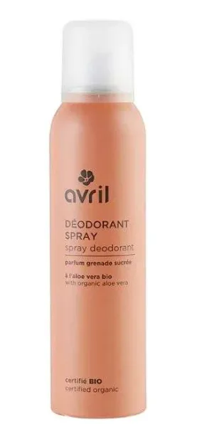 Avril Deodorant Spray Parfum Grenade Sucree 150 ml