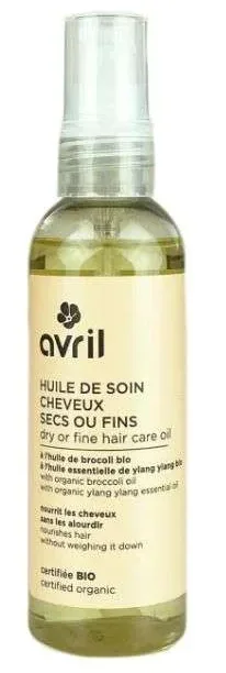 Avril Huile de Soin Cheveux Secs ou Fins 100 ml