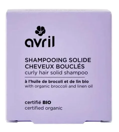 Avril Shampooing Solide Cheveux Boucles 60 g