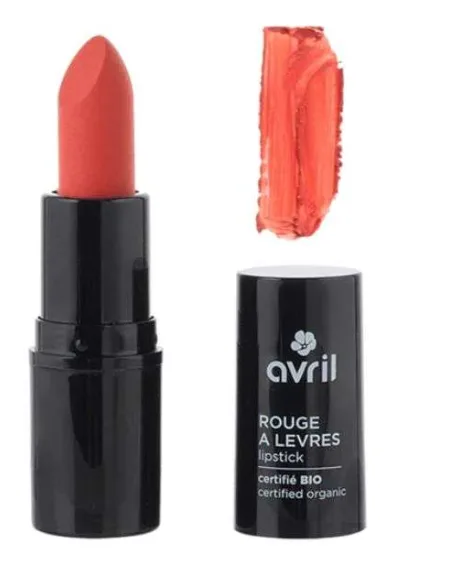 Avril Rouge A Levre Orange sanguine BIO