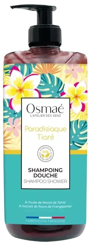 Osmae Shampoing douche paradisiaque Tiaré 1 L