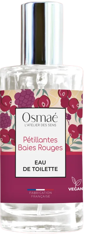 Osmae Eau de toilette pétillante baies rouges 30 ml
