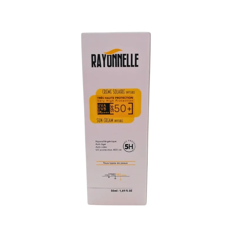 Rayonnelle Ecran Solaire Invisible Spf50+ 50 ml