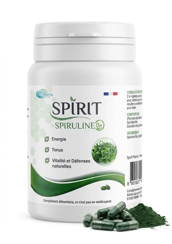 Spirit Spiruline 240 Comprimes