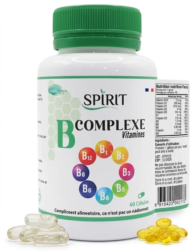 Spirit B Complexe 60 Gelules