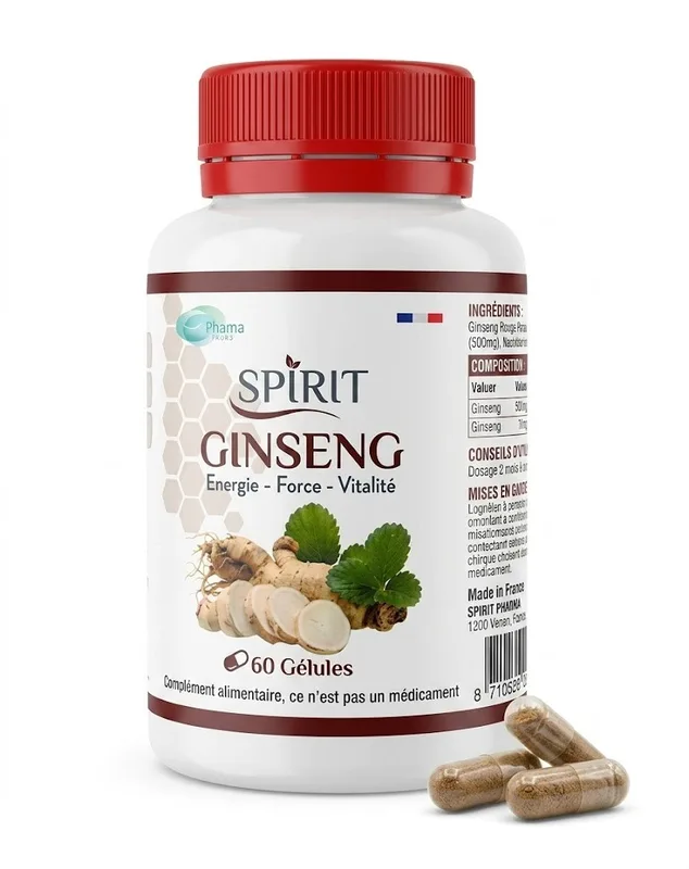 Spirit Ginseng 60 Gelules