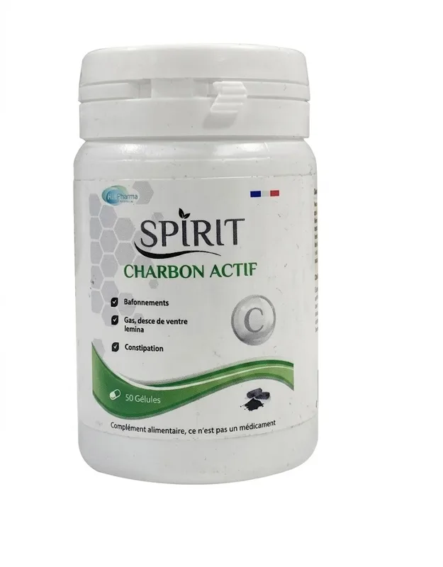 Spirit Charbon Actif 30gelules