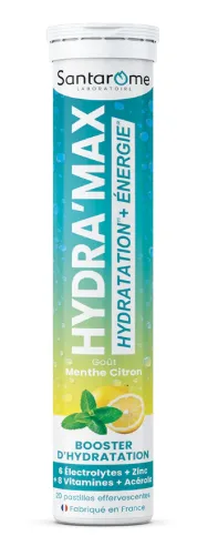 Santarome Hydramax Menthe Citron 20 Pastilles