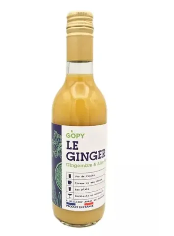 Gopy Ginger Aloe Vera Ss Sucre 240 ml