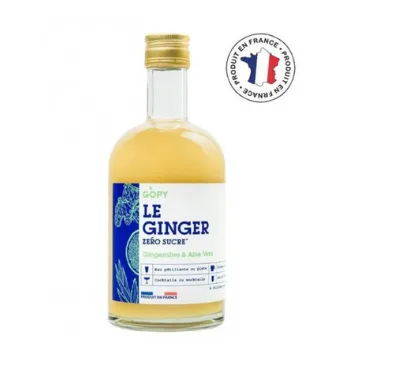 Gopy Ginger Aloe Vera Ss Sucre 500 ml