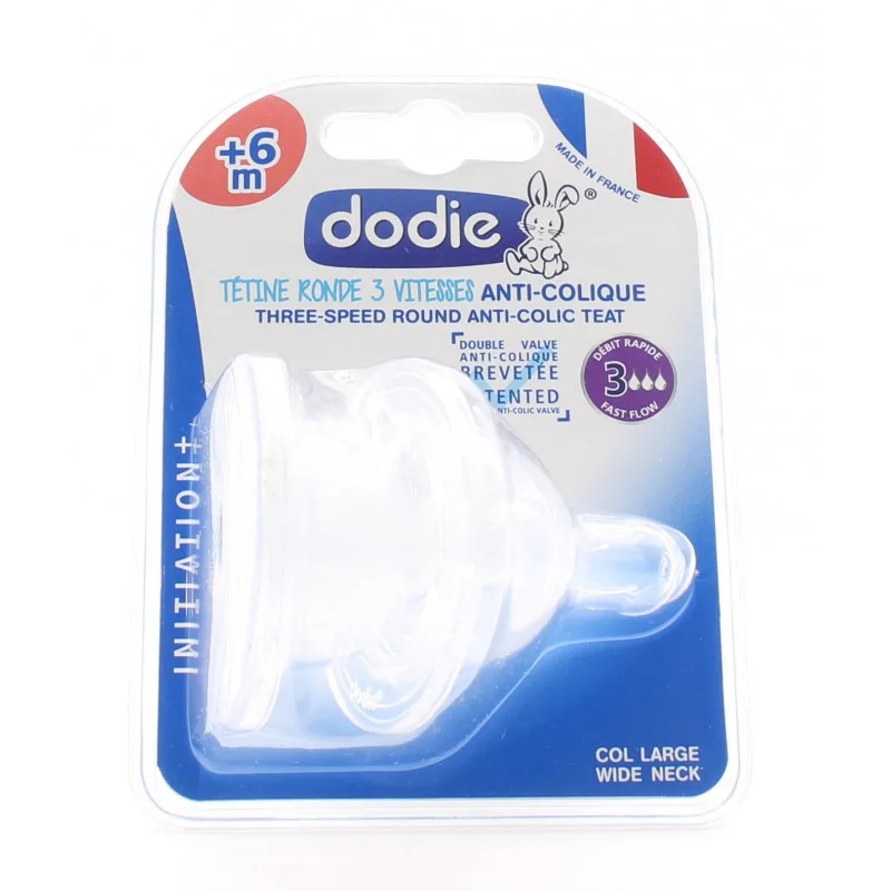Dodie Tetine Initiation+ Anti Colique D3 +6M X2