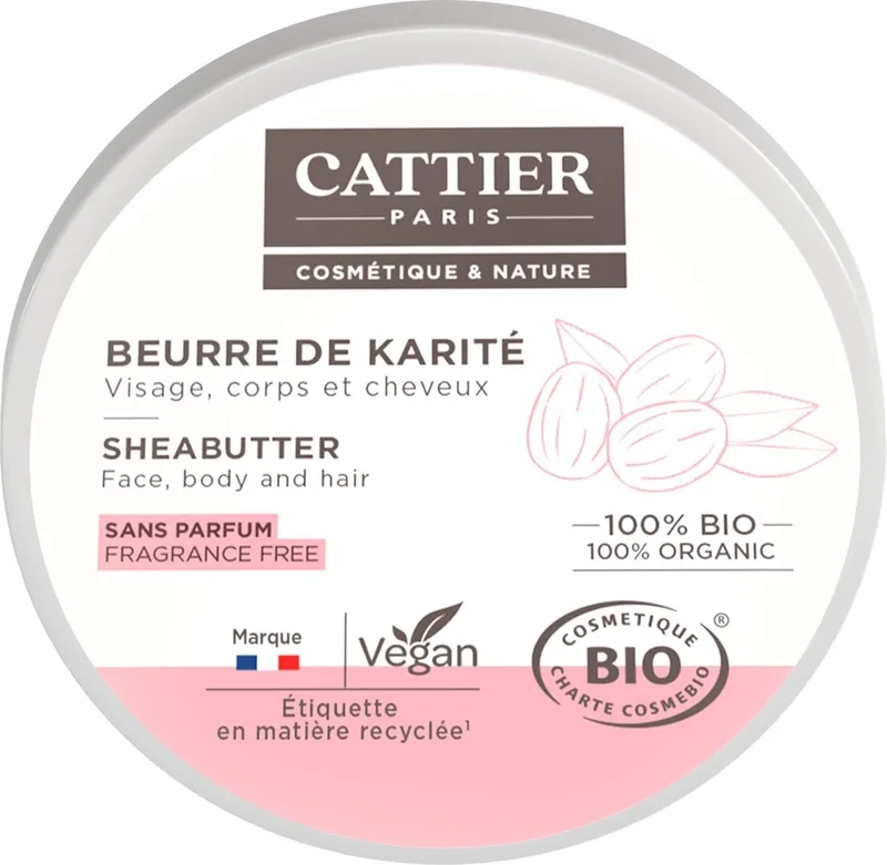 Cattier Beurre de Karite - Nature 100 g
