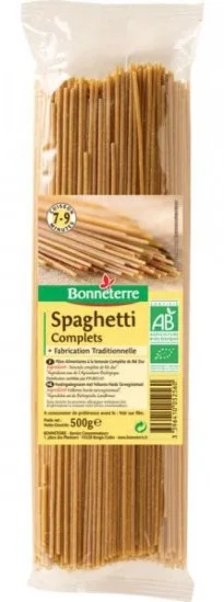 Bonneterre Spaghetti Complets 500 g