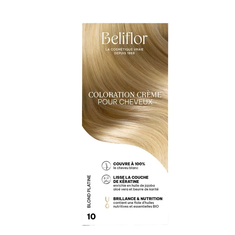Beliflor Unidose N° 10 Blond Platine 120 ml