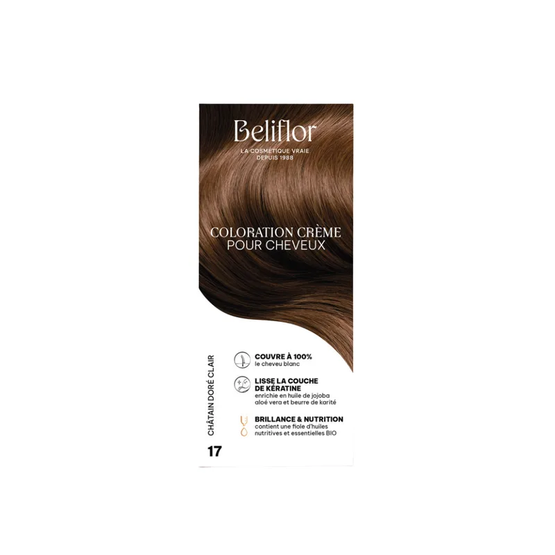 Beliflor Unidose N° 17 Chatain Dore Clair 120 ml