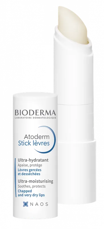 Bioderma Atoderm Stick Levres 4 g Apaise et Répare
