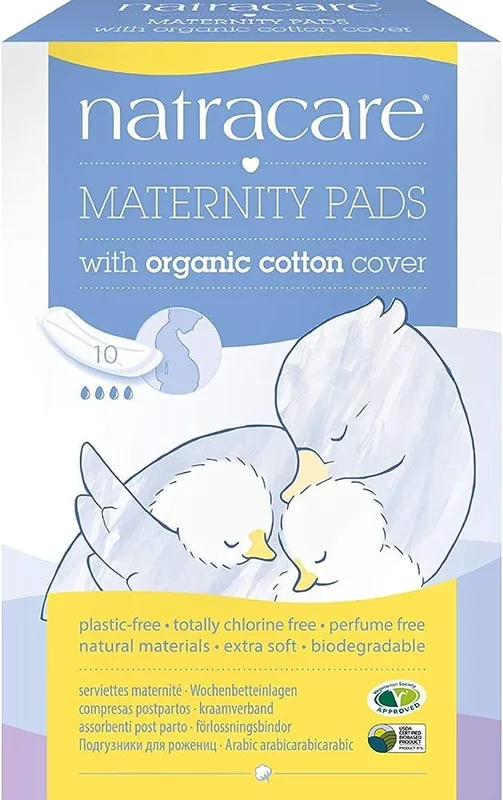 Natracare serviette meternite 10u