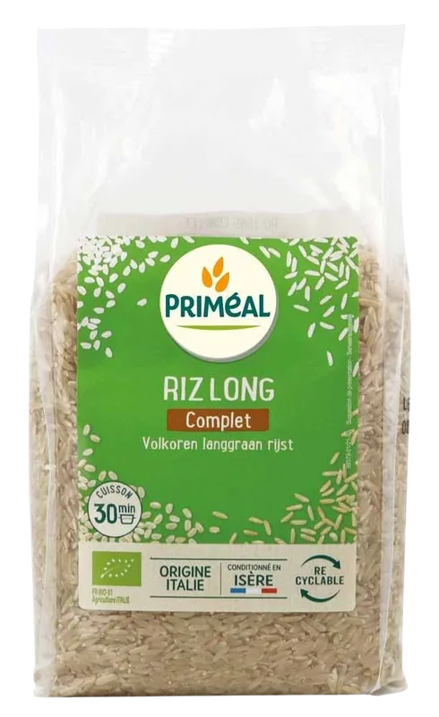 Priméal riz long complet 1 kg