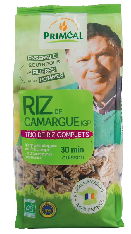 Priméal Trio de riz de camargue 500 g