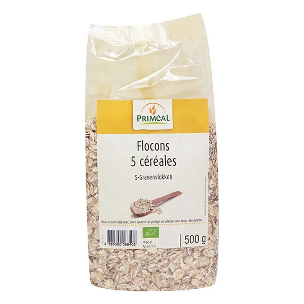 Priméal Flocons 5 cereales 500 g