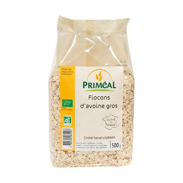 Priméal Flocons d'avoine gros 500 g