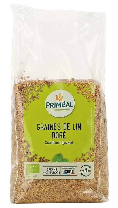 Priméal Graines de lin dore 500 g