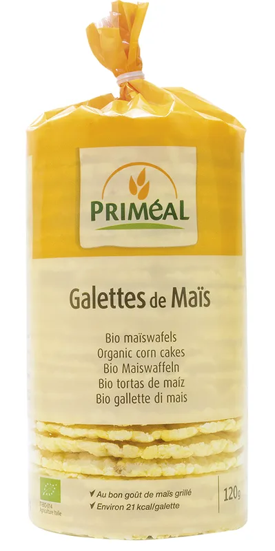 Priméal Galettes de mais 120 g