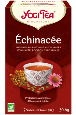 Yogi Tea Echinacea 17x2g (Cannelle, échinacéa, fenouil, vanille)