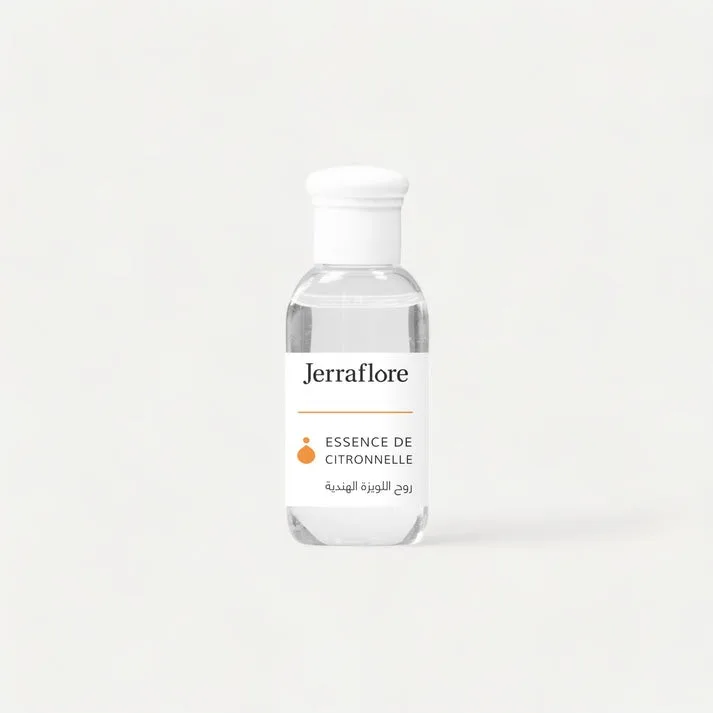 Jerrafolre Essence de Citronnelle Anti Moustique Naturel 30 ml