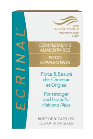 Ecrinal 30 capsules cheveux 1 mois de traitement