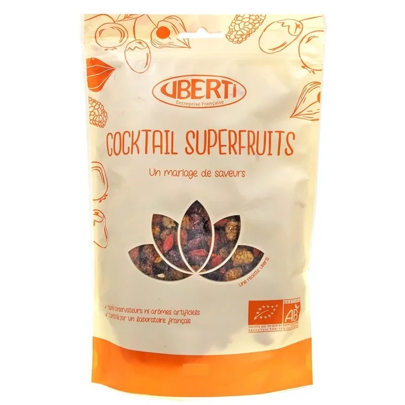 Uberti Cocktail de Superfruits 250 g (Goji, Mulberries, et baies des incas)