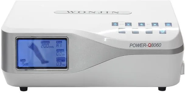 Wonjin Appareil de pressothérapie à 6 chambres avec accessoires LWQ806