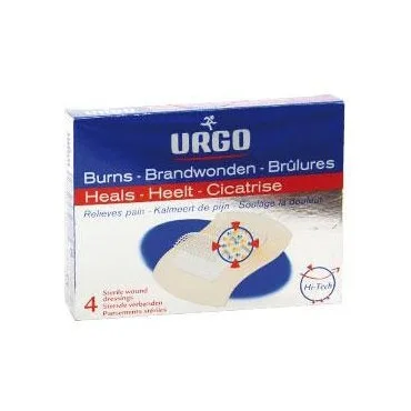 Urgo Pansements Antibrulures 4 Unités