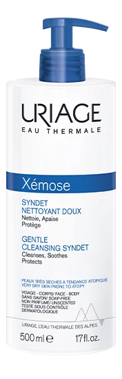 Uriage Xemose Syndet Nettoyant Doux 500 ml Peaux Très Sèches