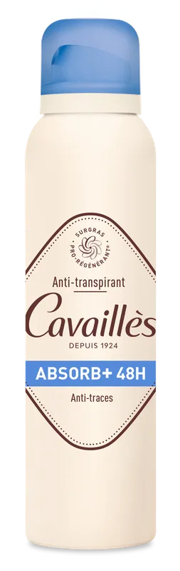 Roge Cavailles Deo Absorb+ Soin Régulateur Mixte Spray 150 ml
